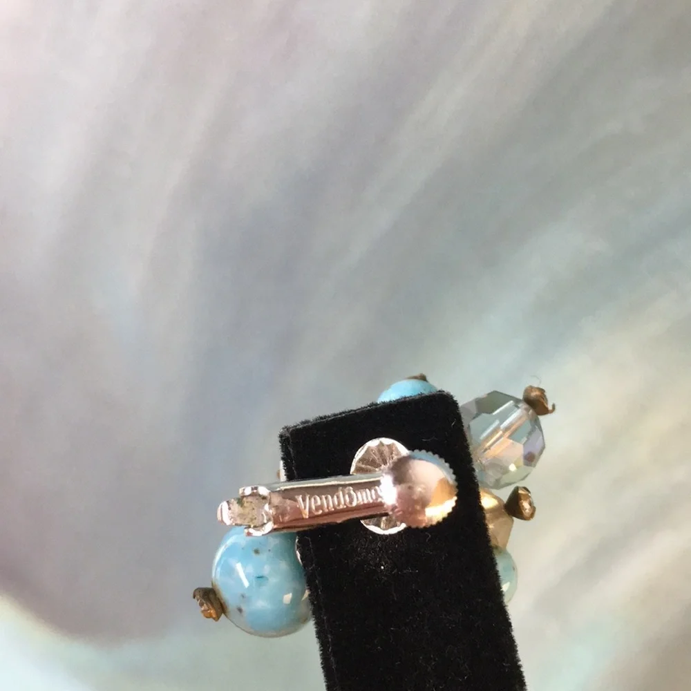 Vintage Vendome Retro Mid Century Earrings - Picture 9 of 15